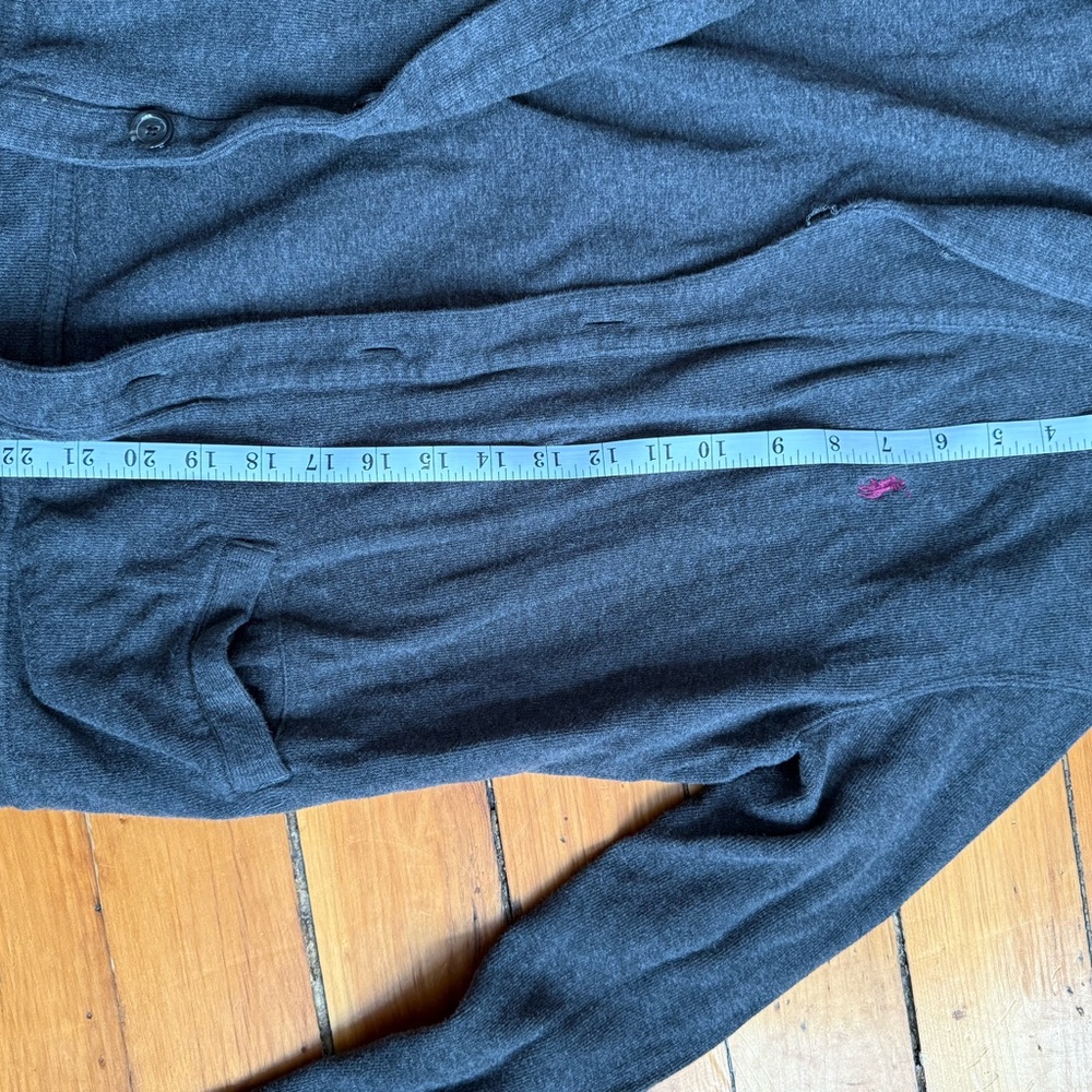 Polo Ralph Lauren Men's Charcoal Cardigan - Picture 4 of 7